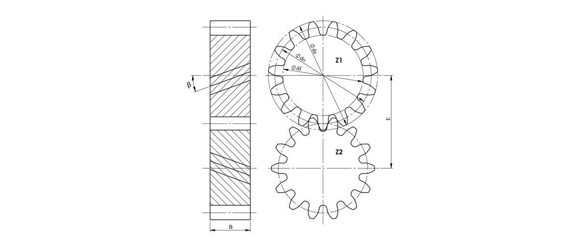 Düz ve Helis Dişli Parametreleri